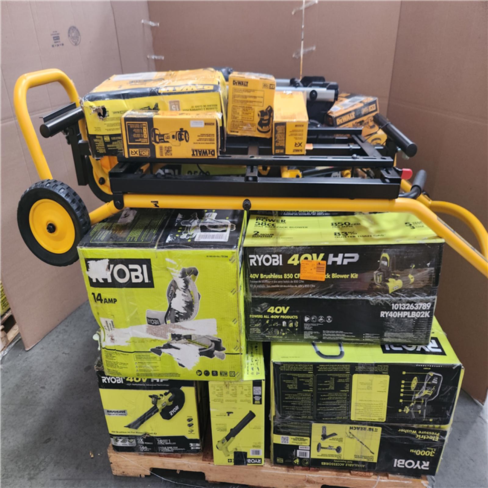 CALIFORNIA AS-IS TOOL PALLET