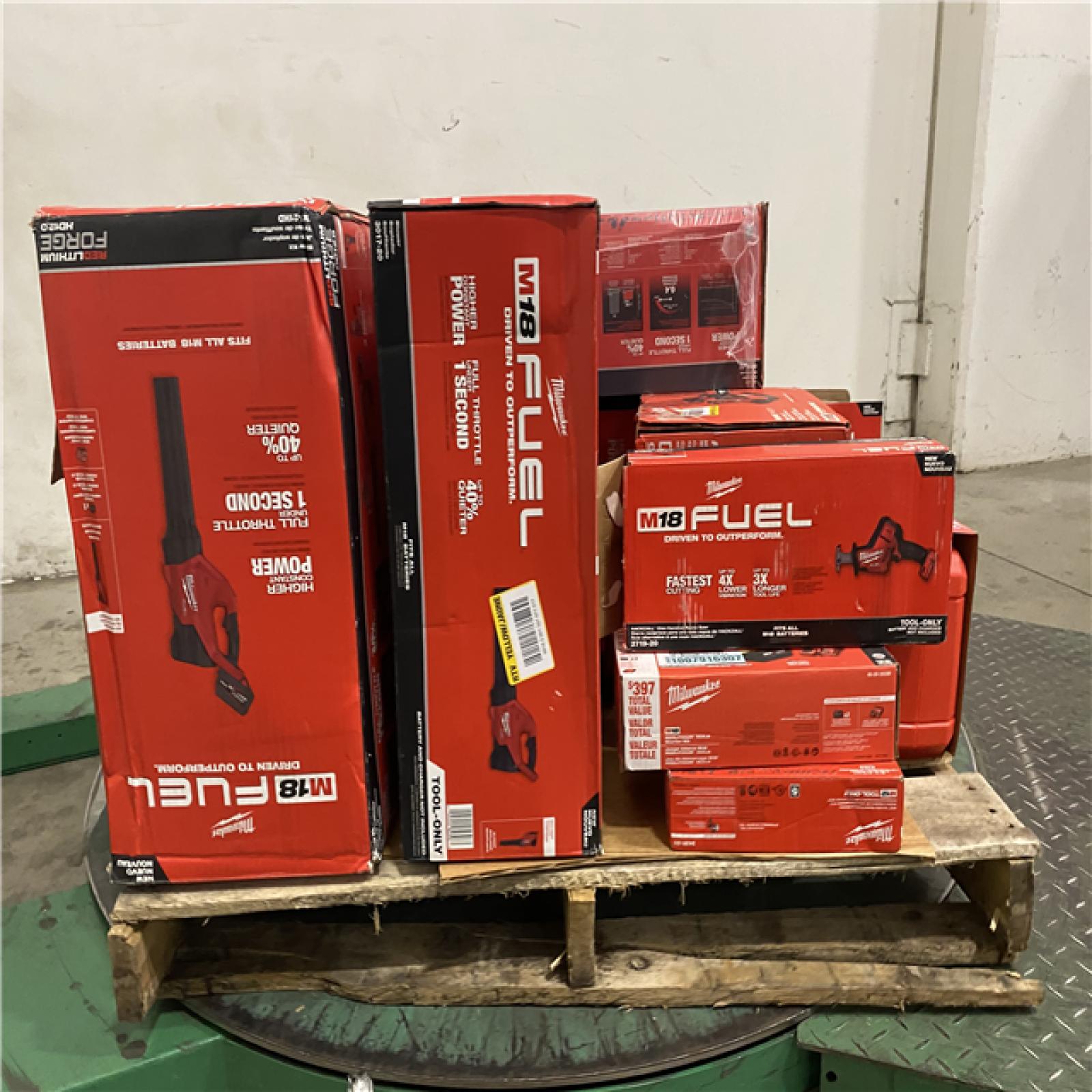 Dallas Location - As-Is MILWAUKEE Tool Pallet