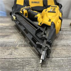 AS-IS DEWALT 20V MAX XR Lithium-Ion Cordless 2-1/2 in. 15-Gauge Finish Nailer Kit