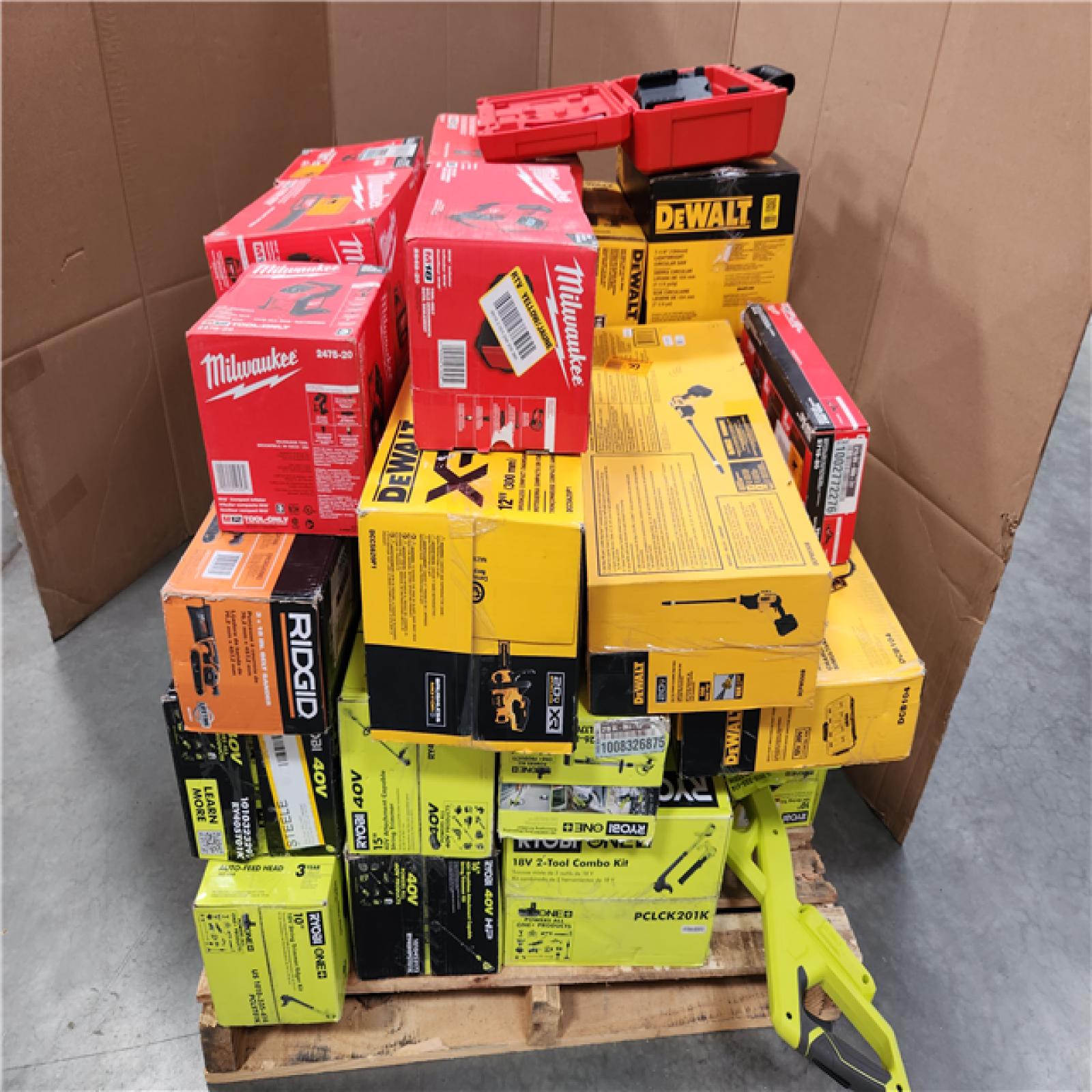 CALIFORNIA AS-IS TOOL PALLET