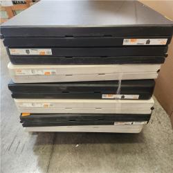 Phoenix HDX 6 ft. Rectangle Almond Resin Top Folding Utility Table Seats 6 Pallet (14-Tables)