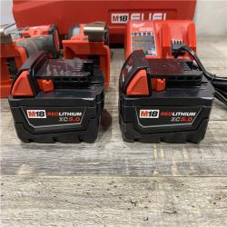 AS-IS Milwaukee FUEL 18V Lithium-Ion Brushless Cordless Hammer Drill and Impact Driver Combo Kit