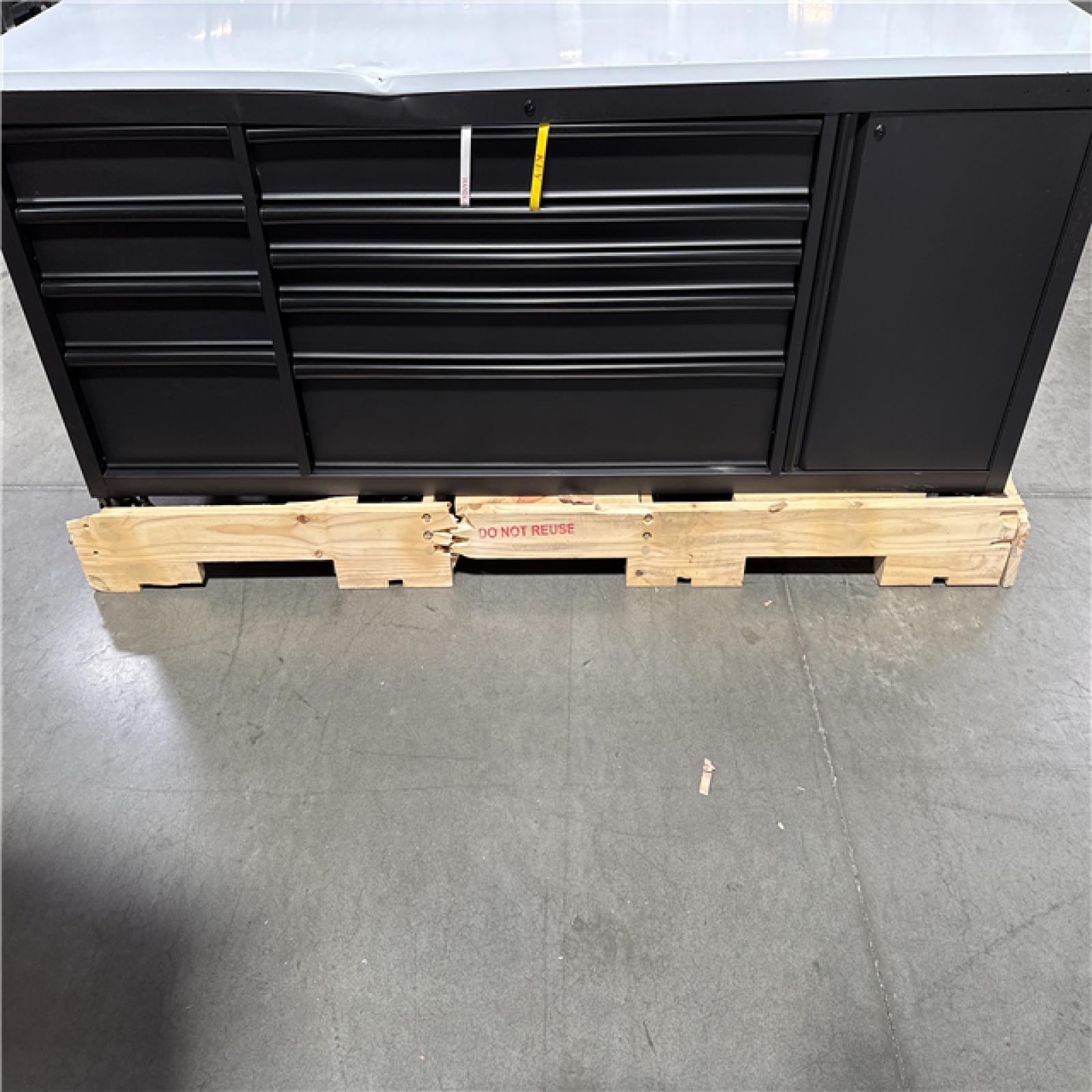 California AS-IS Husky Mobile Workbench 9-Drawers (Dents/scratches)