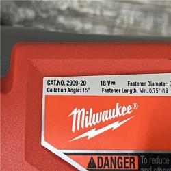 AS-IS Milwaukee FUEL 18-Volt Lithium-Ion Brushless Cordless Coil Roofing Nailer (Tool Only)