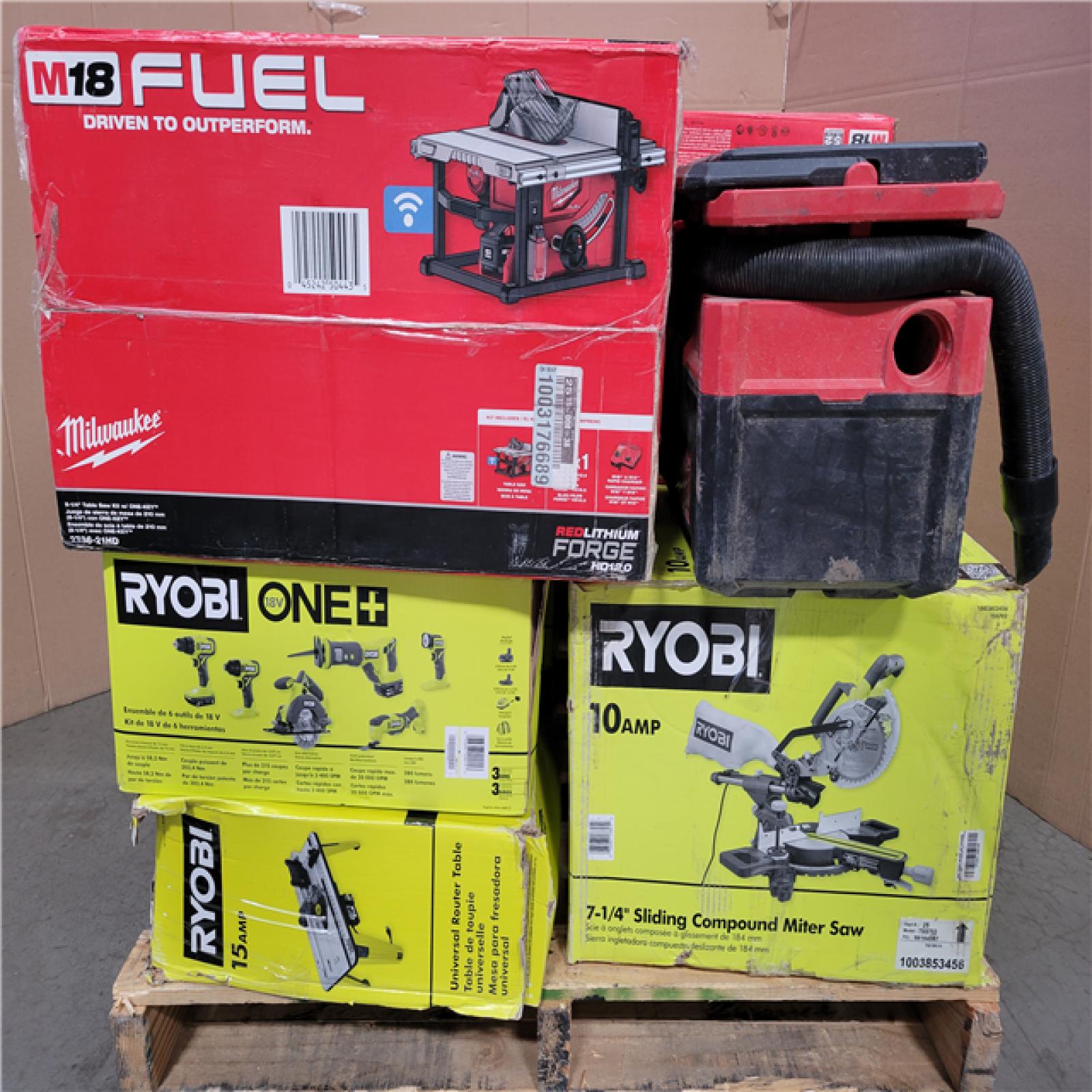 CALIFORNIA AS-IS TOOL PALLET