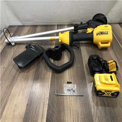 AS-IS DeWalt 20V MAX 13 in. Cordless String Trimmer Kit with (1) 4 Ah Battery & Charger