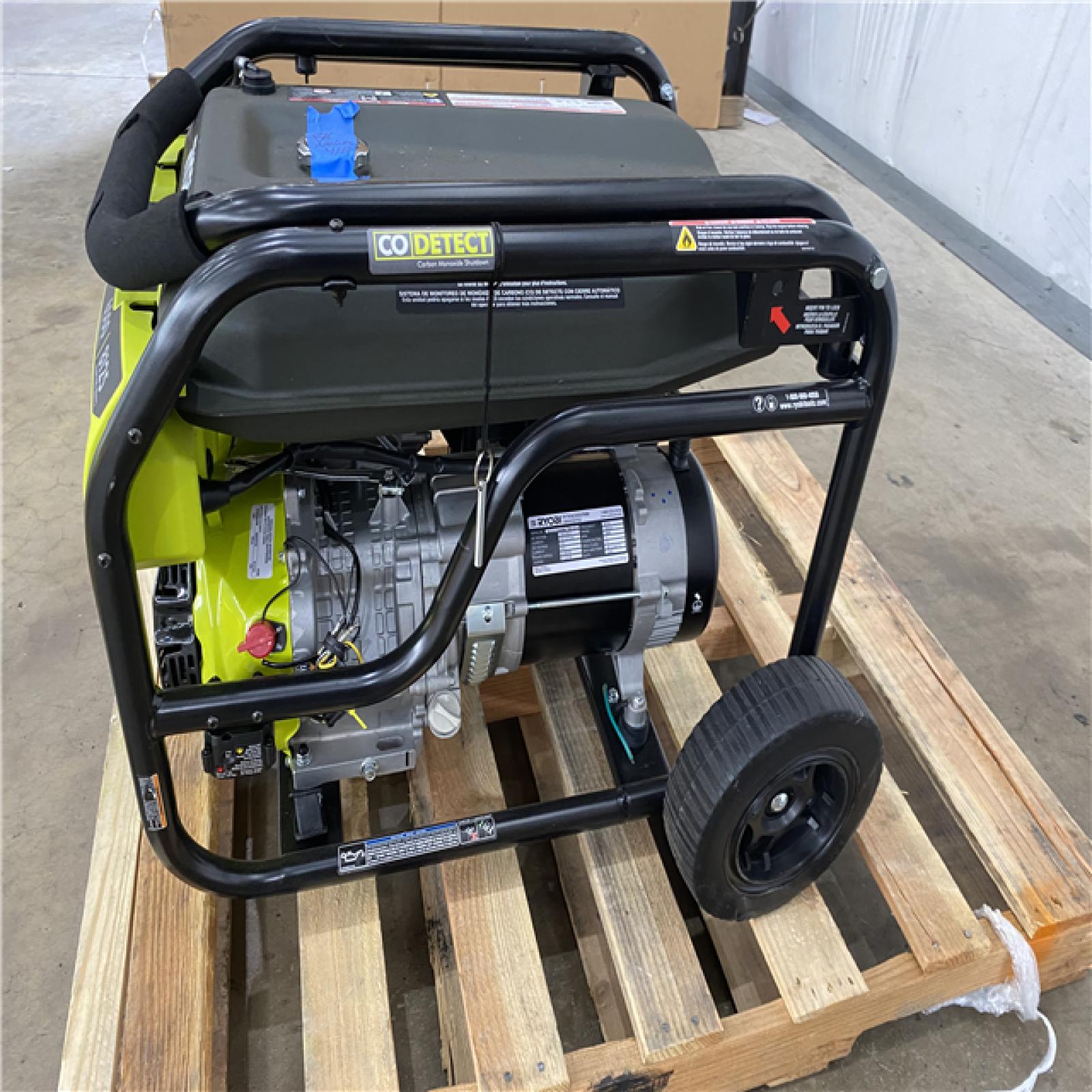 Houston Location AS IS - Ryobi 6500 watts Generator