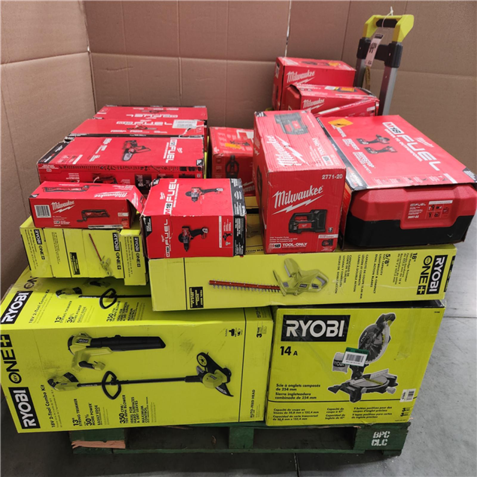 CALIFORNIA AS-IS TOOL PALLET