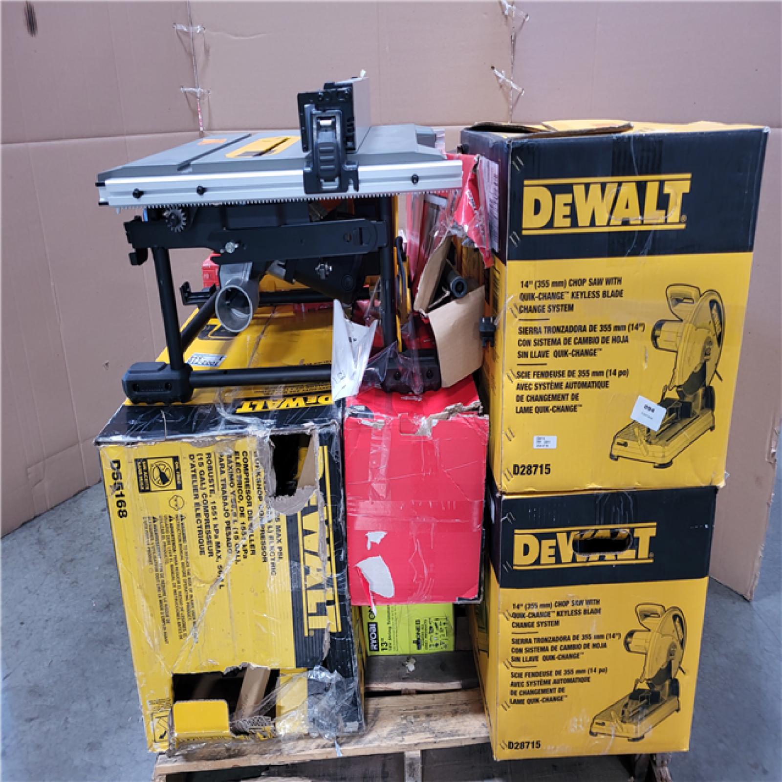 CALIFORNIA AS-IS TOOL PALLET