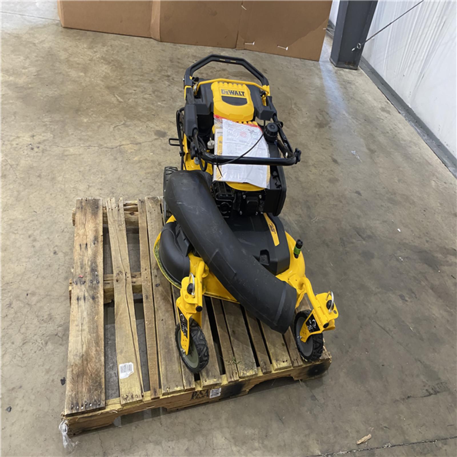 Houston Location AS IS - Dewalt Walk Behind Mower 28in