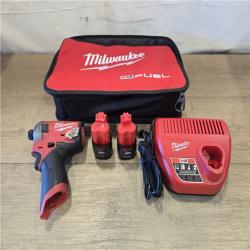 AS-IS Milwaukee FUEL SURGE 12V Cordless 1/4 in. Hex Impact Driver Compact Kit
