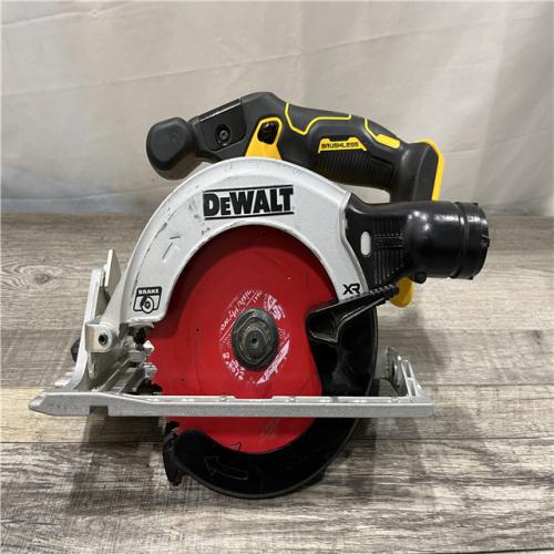 AS-IS DEWALT 20V MAX Cordless Brushless 6-1/2 in. Sidewinder Style Circular Saw (Tool Only)