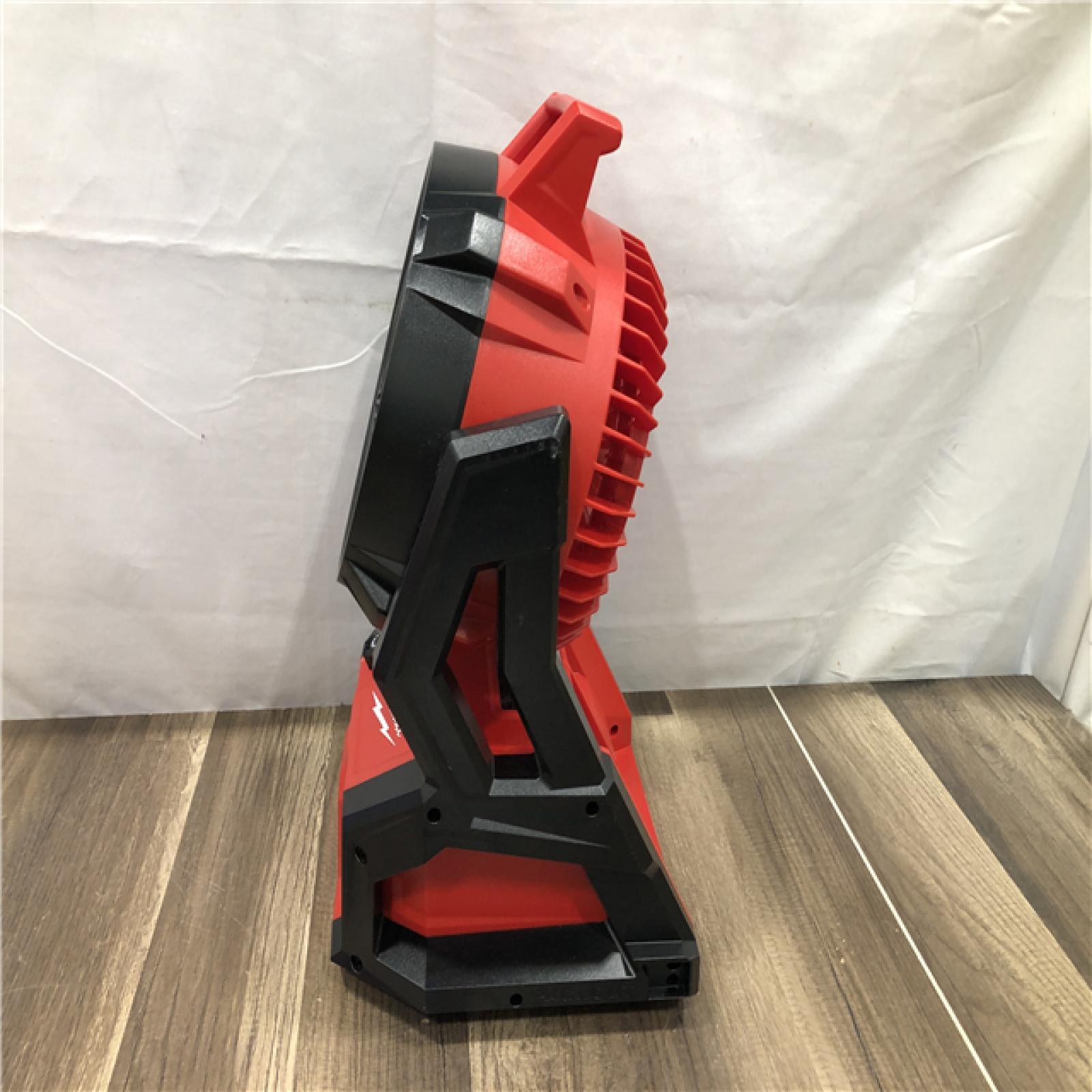 AS-IS Milwaukee 18-Volt Lithium-Ion Brushless Cordless PACKOUT Jobsite Fan (Tool-Only)