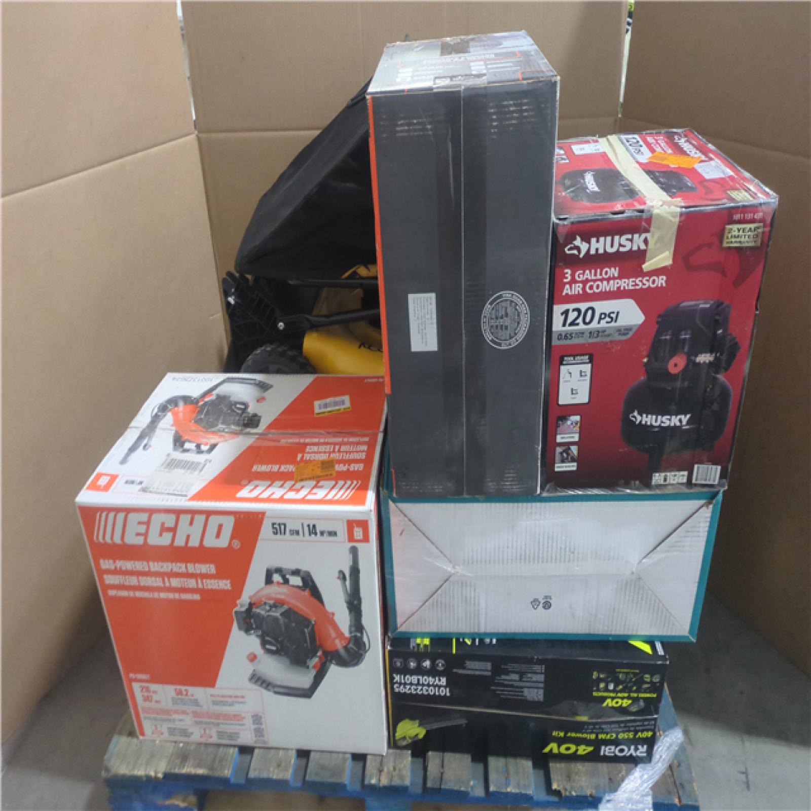 CALIFORNIA AS-IS OUTDOOR POWER EQUIPMENT