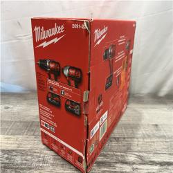 NEW - Milwaukee 18V Lithium-Ion Cordless Drill Driver/Impact Driver Combo Kit