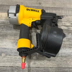 AS-IS DEWALT Pneumatic 15-Degree Coil Corded Siding Nailer