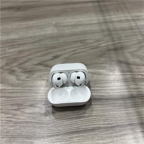 AS-IS Apple AirPods Pro (2nd Generation) with the USB-C MagSafe Charging Case