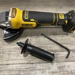 AS-IS DEWALT 20V XR Cordless 4-1/2. in. to 5 in. Variable Speed Angle Grinder (Tool Only)