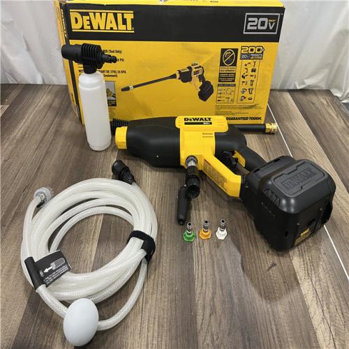 GOOD Dewalt 20V 550 PSI  1 GPM Cordless Power Cleaner W/ 4 Nozzles Tool-Only DCPW550B