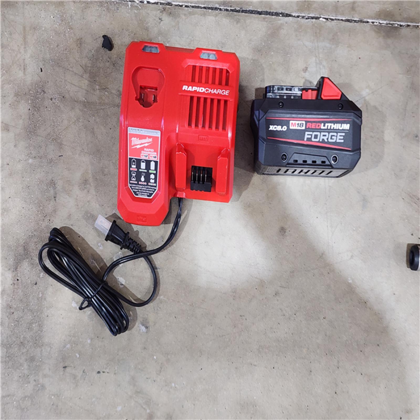 HOUSTON LOCATION - AS-IS M18 FUEL 18V 16 in. Brushless Cordless Battery Powered String Trimmer W/QUIK-LOK Attachment Capability & 8.0 Ah Battery