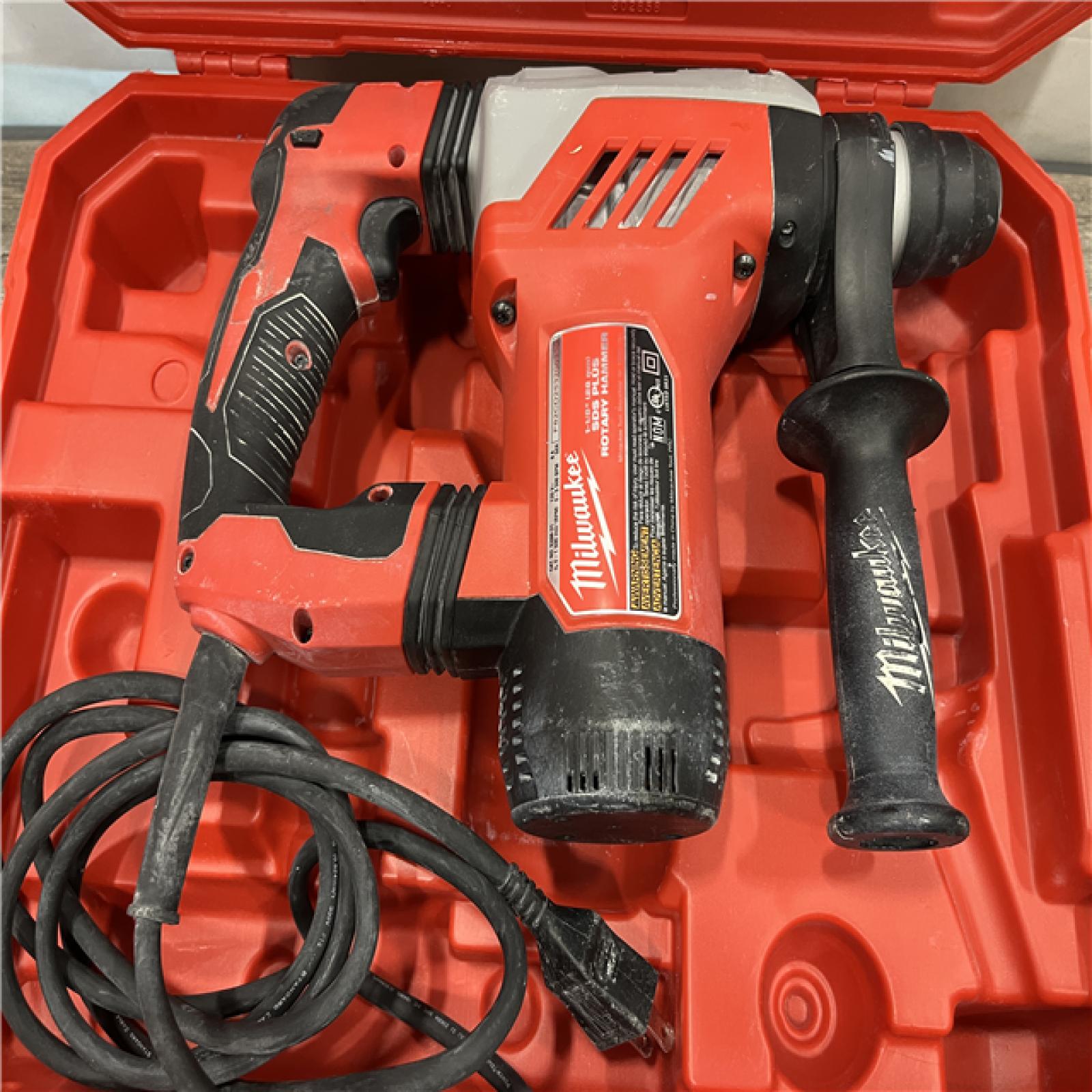 AS-IS Milwaukee 1-1/8 in. Corded SDS-Plus Rotary Hammer