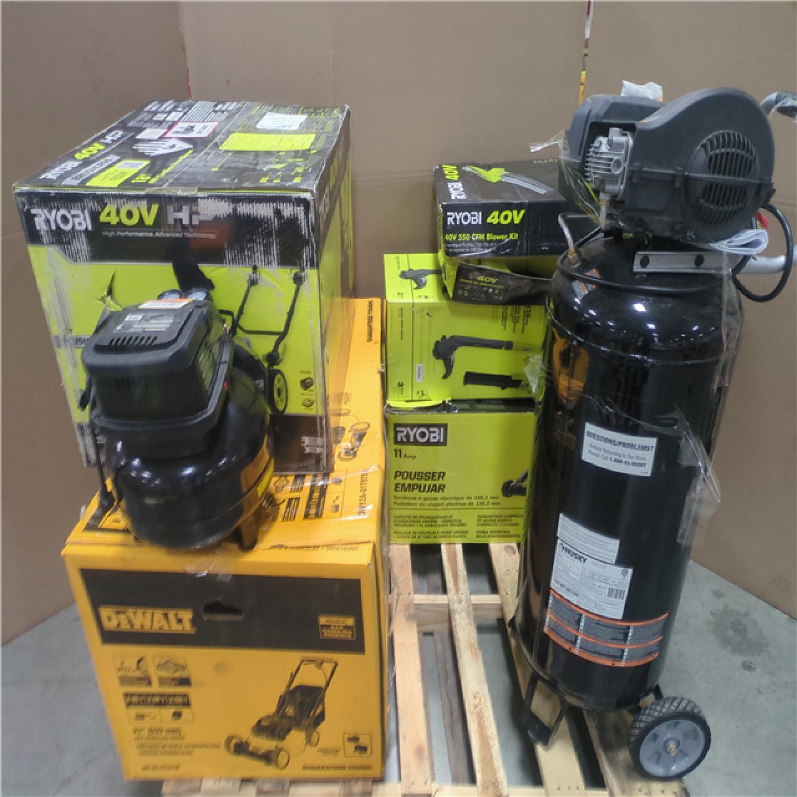 CALIFORNIA AS-IS OUTDOOR POWER EQUIPMENT
