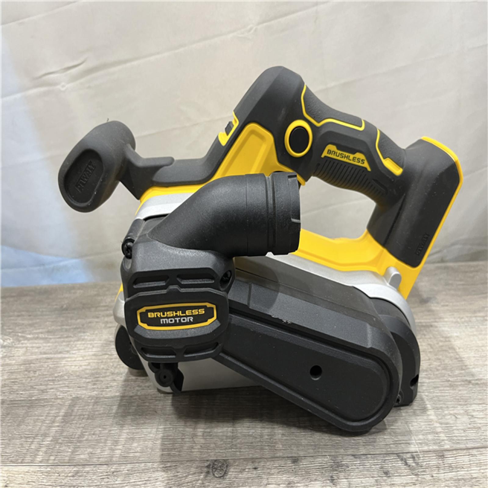 AS-IS DEWALT 20V MAX* XR Brushless Cordless Belt Sander (Tool-Only)