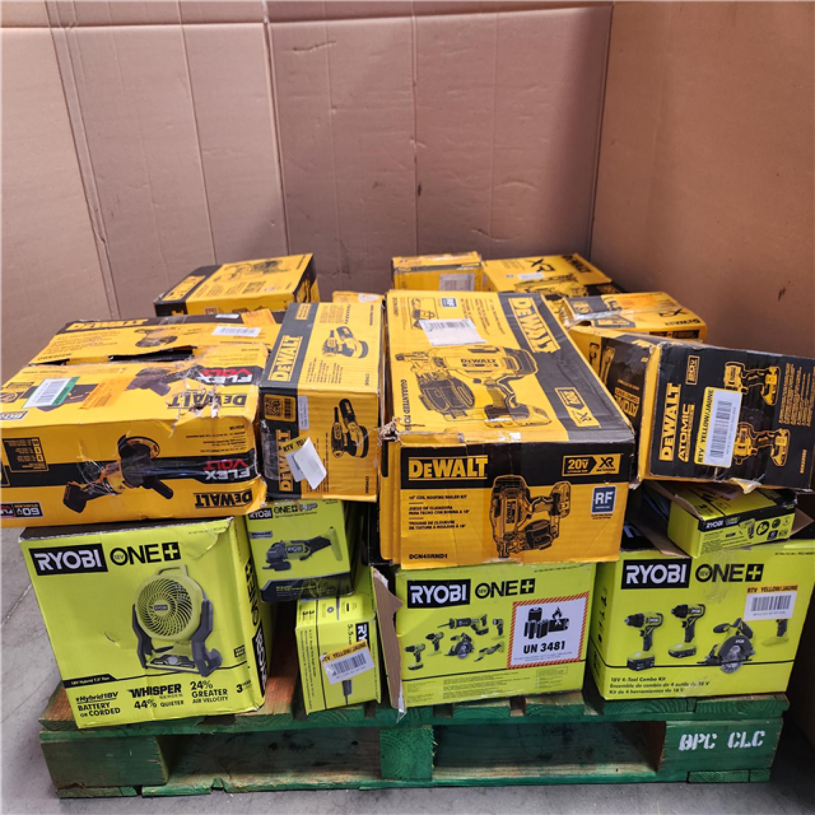 CALIFORNIA AS-IS TOOL PALLET