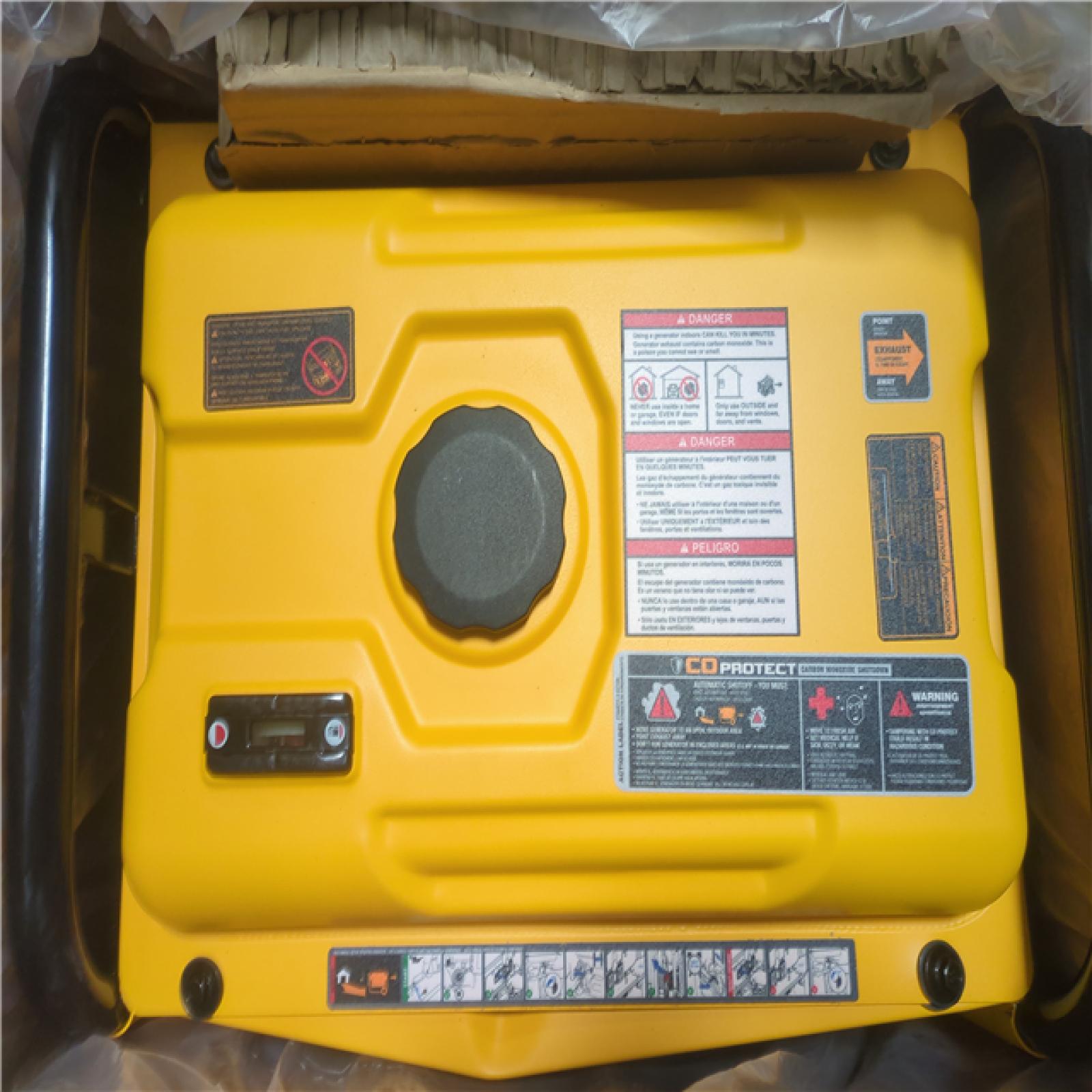 CALIFORNIA AS-IS DEWALT 4000 WATT GAS GENERATOR