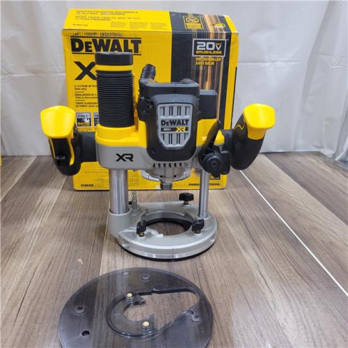 AS-IS  DEWALT 20V MAX XR 2-1/4 Peak HP Brushless Cordless Plunge Router (Tool Only)