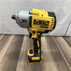 AS-IS DEWALT 20V MAX Lithium-Ion Cordless 1/2 in. Impact Wrench Kit