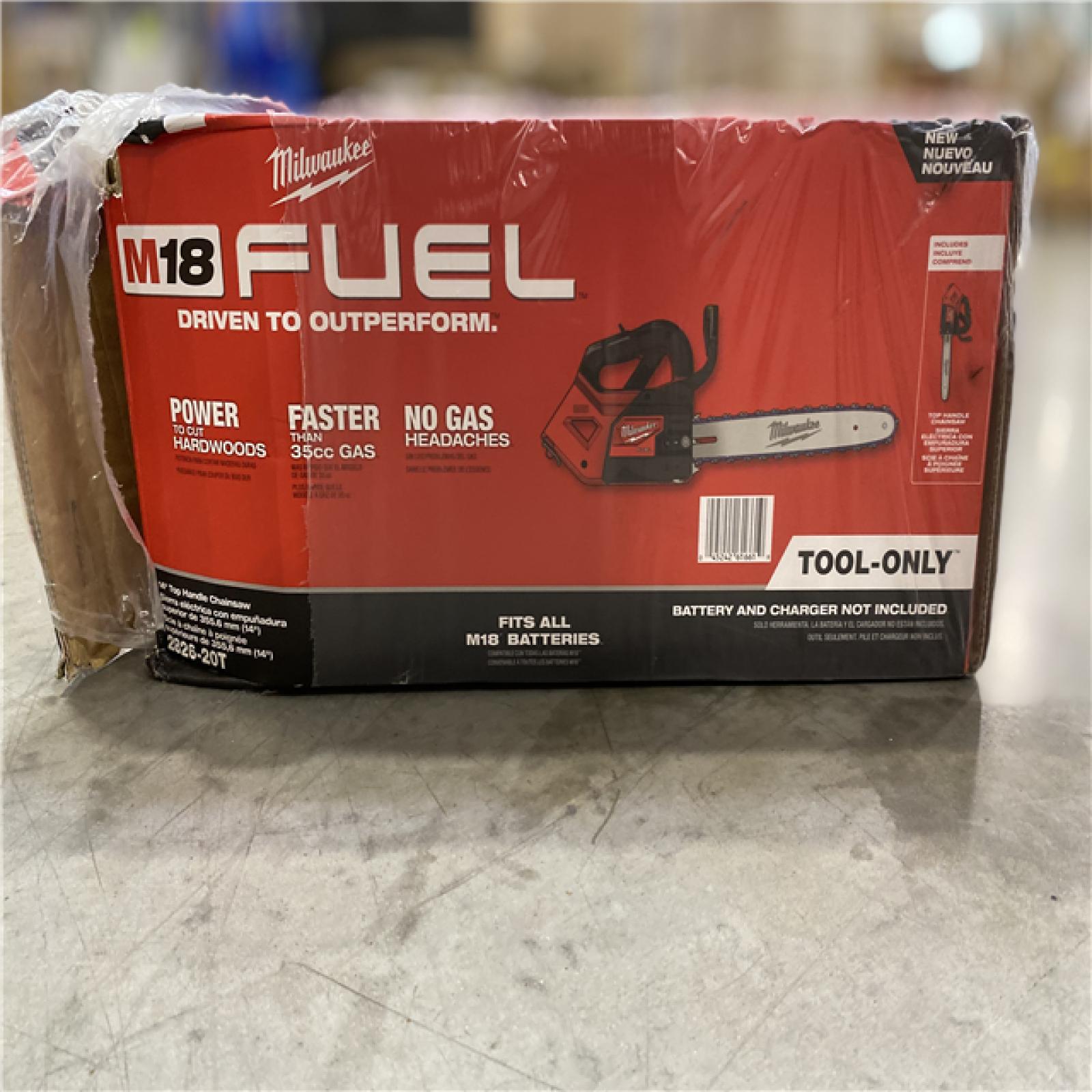 LIKE NEW! Milwaukee M18 FUEL 14 in. 18V LithiumIon Brushless