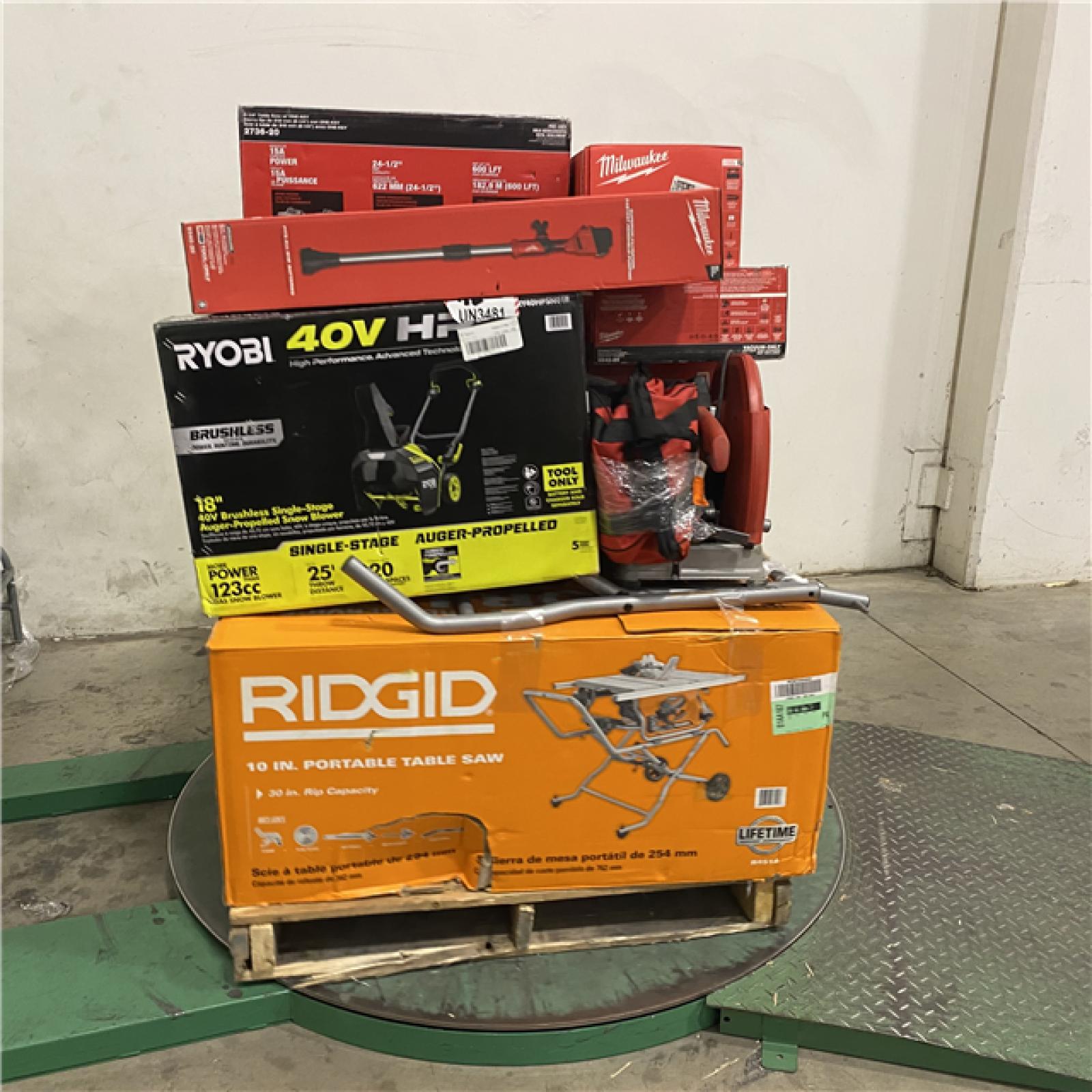 Dallas Location - As-Is Tool Pallet