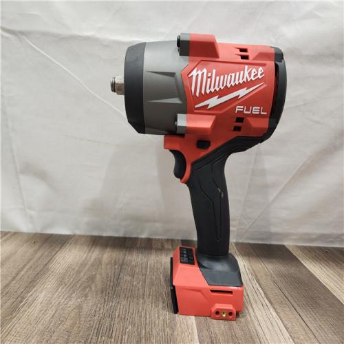 AS-IS- Milwaukee M18 FUEL 18V Lithium-Ion Brushless Cordless 1/2 in. Impact Wrench with Friction Ring (Tool-Only)