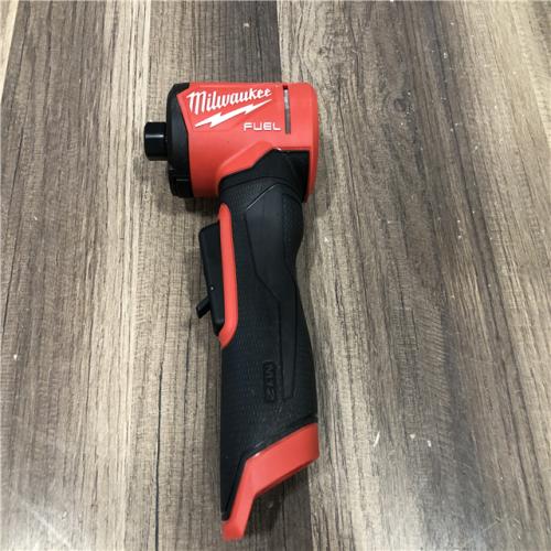 AS-IS Milwaukee  FUEL 12V Lithium-Ion Brushless Cordless 1/4 in. Right Angle Die Grinder (Tool-Only)