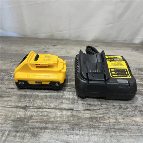 AS-IS DEWALT 20-Volt MAX Lithium-Ion 4.0Ah Battery with 12-Volt to 20-Volt MAX Charger