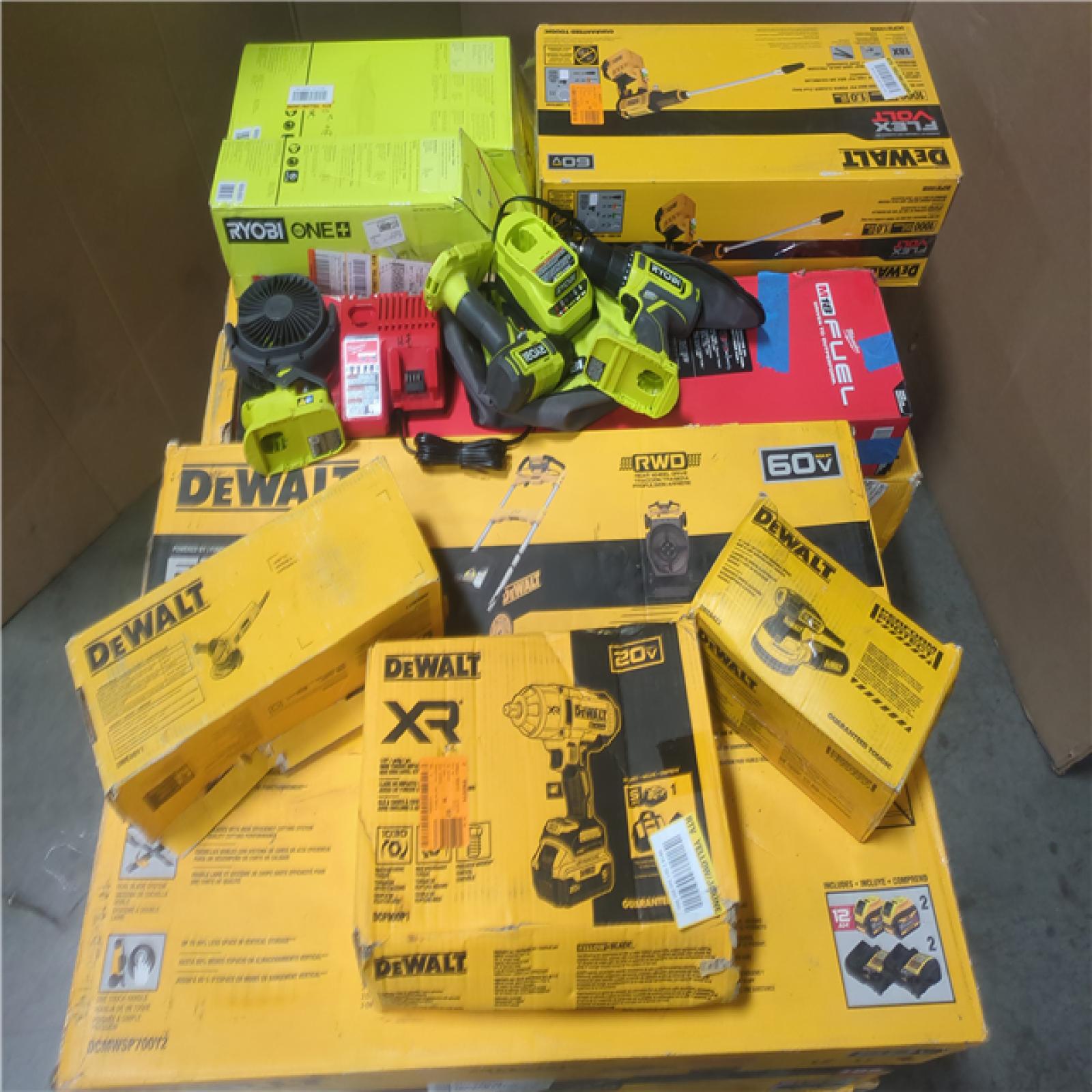 CALIFORNIA AS-IS TOOL PALLET