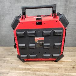 HOUSTON LOCATION - AS-IS Milwaukee Lithium-Ion Cordless PACKOUT Radio/Speaker with Built-In Charger