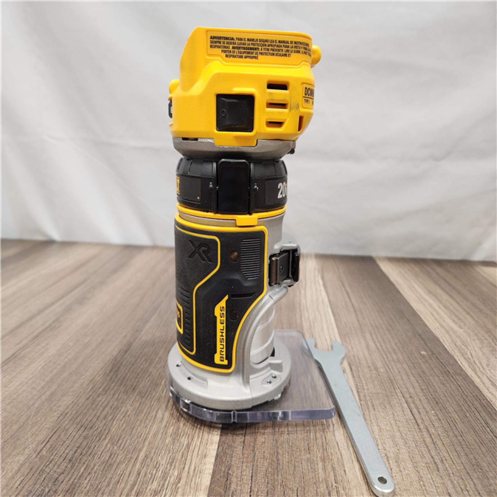 AS-IS - Dewalt 20V MAX XR Brushless Cordless Compact Router (Tool Only)
