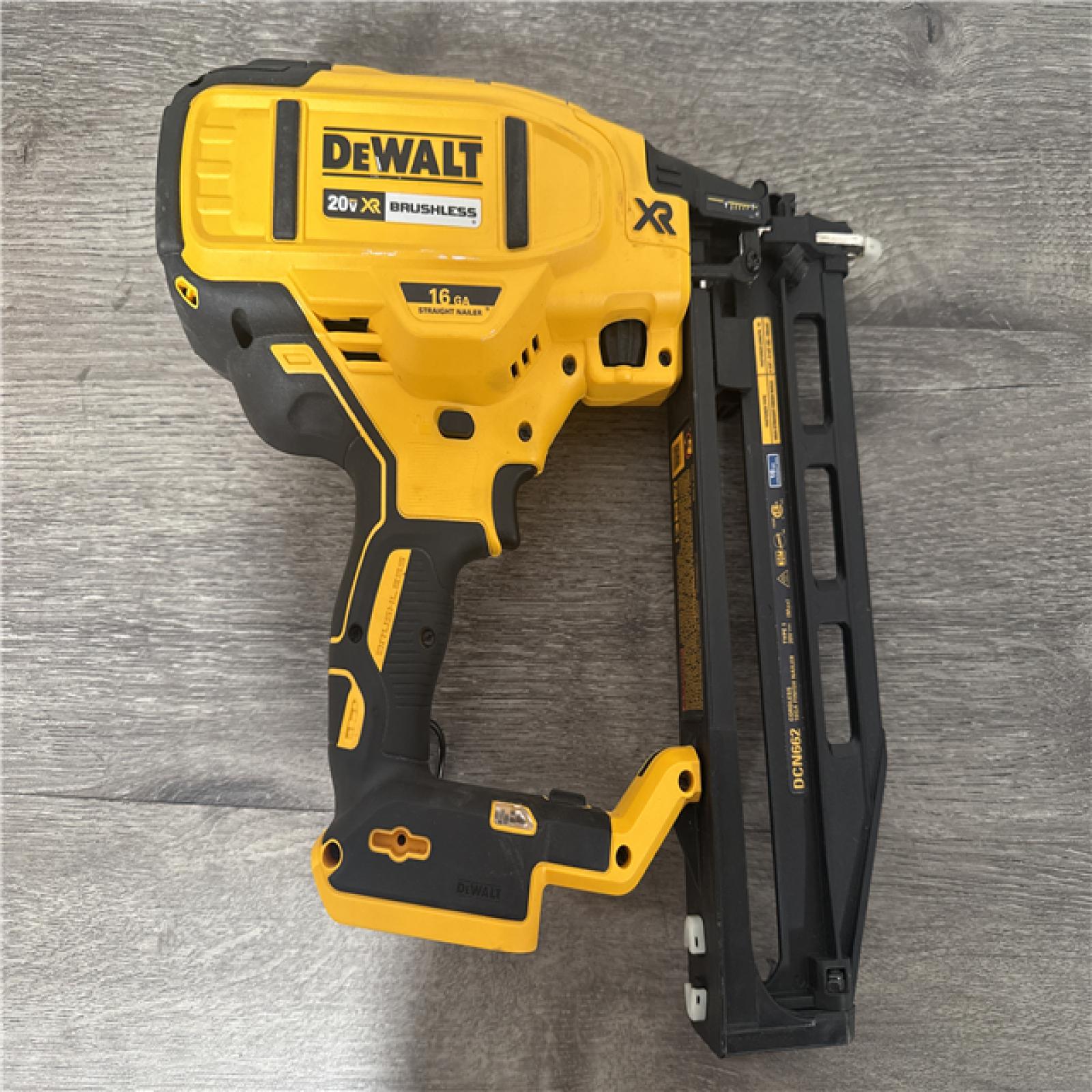 CALIFORNIA AS-IS DEWALY 16GA STRAIGHT NAILER