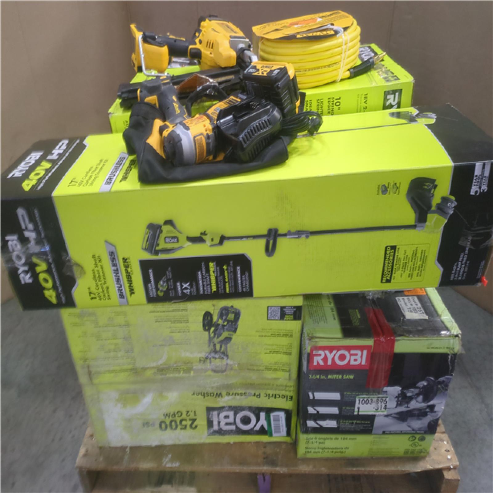 CALIFORNIA AS-IS TOOL PALLET