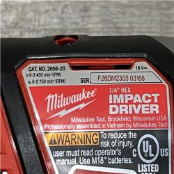 AS-IS Milwaukee 18V Lithium-Ion Cordless Drill Driver/Impact Driver Combo Kit