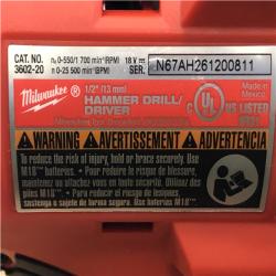 AS-IS Milwaukee 18-Volt Lithium-Ion Brushless Cordless (4-Tool) Combo Kit