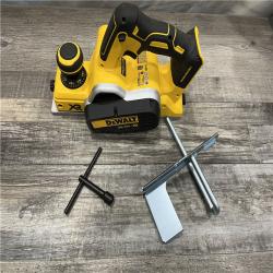 AS-IS DEWALT 20V MAX XR Cordless Brushless 3-1/4 in. Planer (Tool Only)