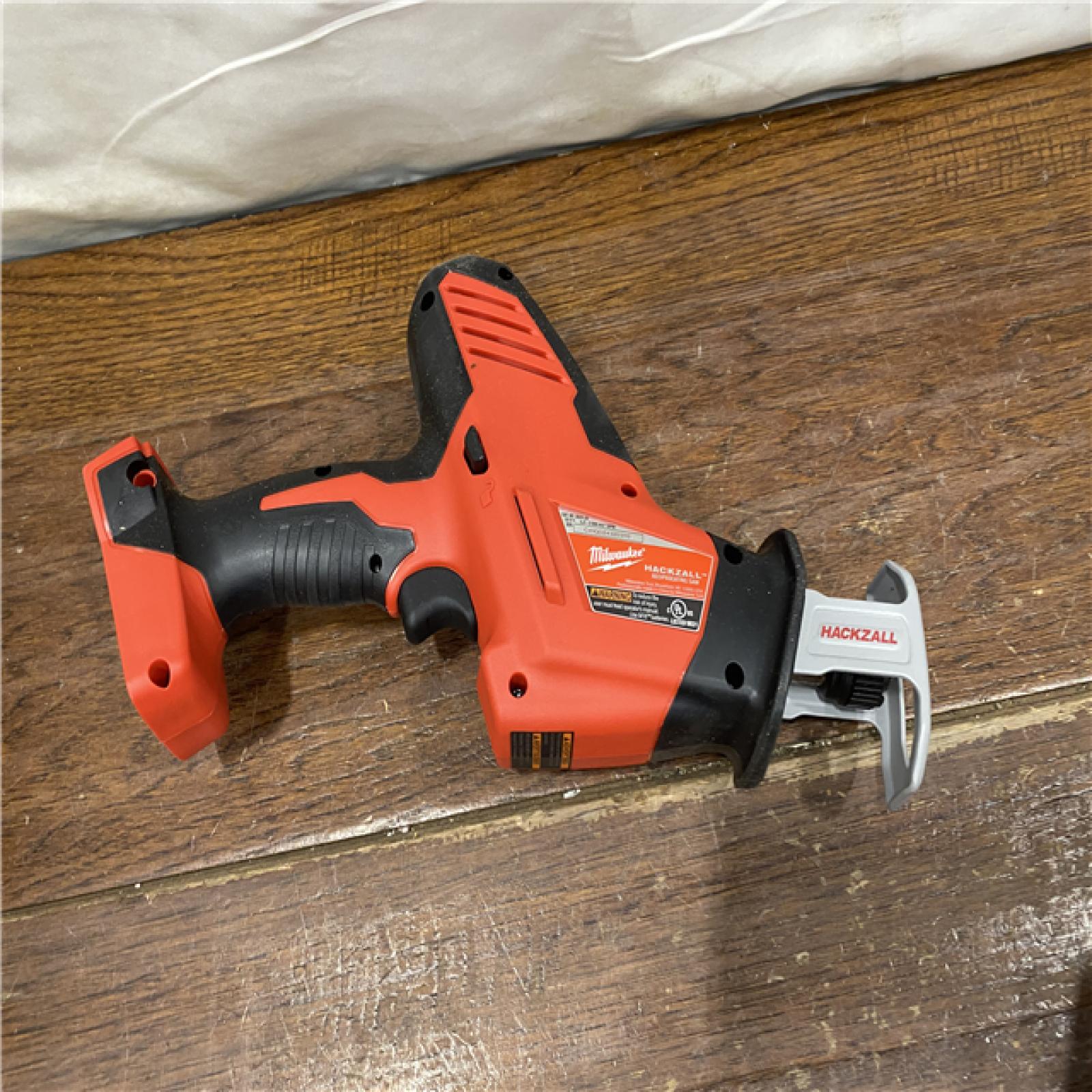 AS-IS Milwaukee M18 HACKZALL Reciprocating Saw