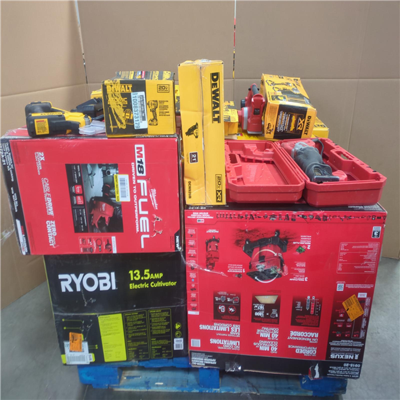 CALIFORNIA AS-IS TOOL PALLET