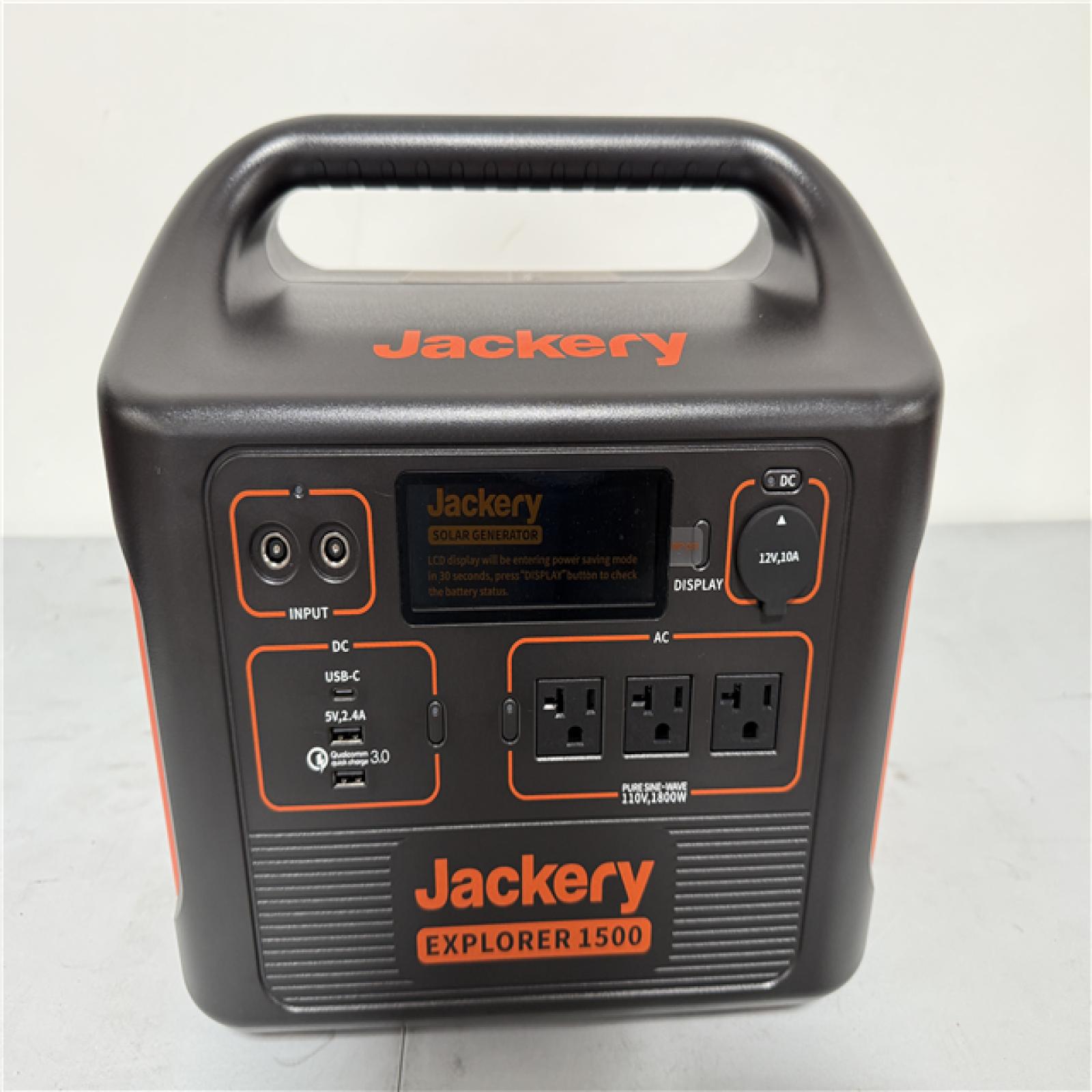 California NEW Jackery Solar Generator