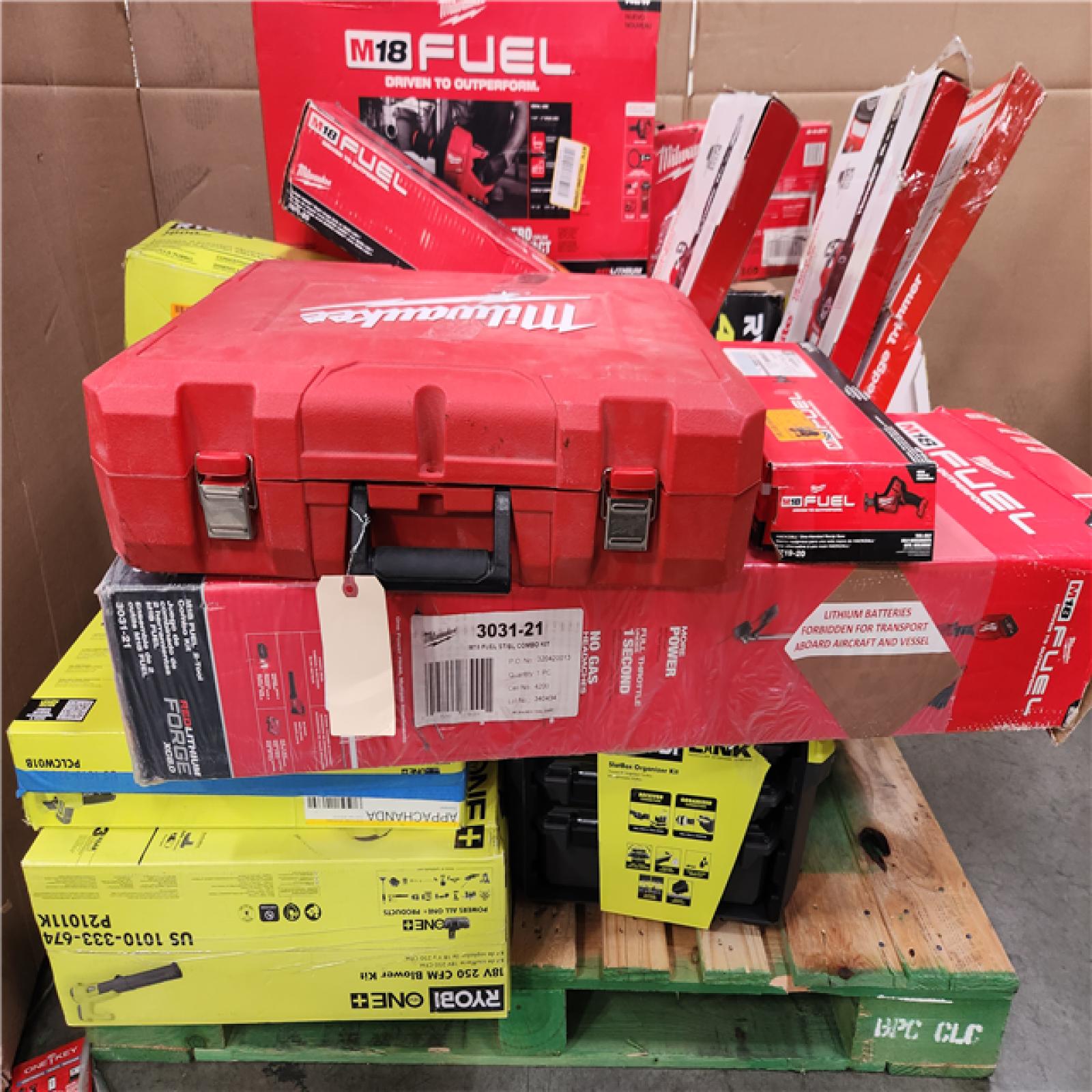 CALIFORNIA AS-IS TOOL PALLET