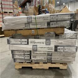DALLAS LOCATION - 32 in. x 54 in. 50 Series White Single Hung Low-E Argon Glass Vinyl Replacement Window  Screen Incl PALLET-(8 UNITS)