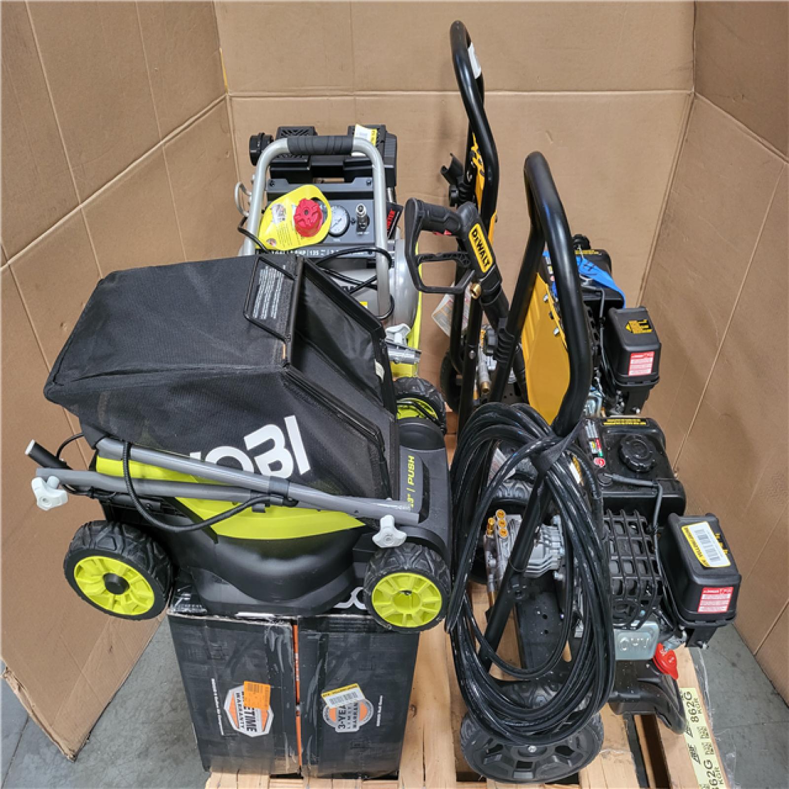 CALIFORNIA AS-IS OUTDOOR POWER EQUIPMENT